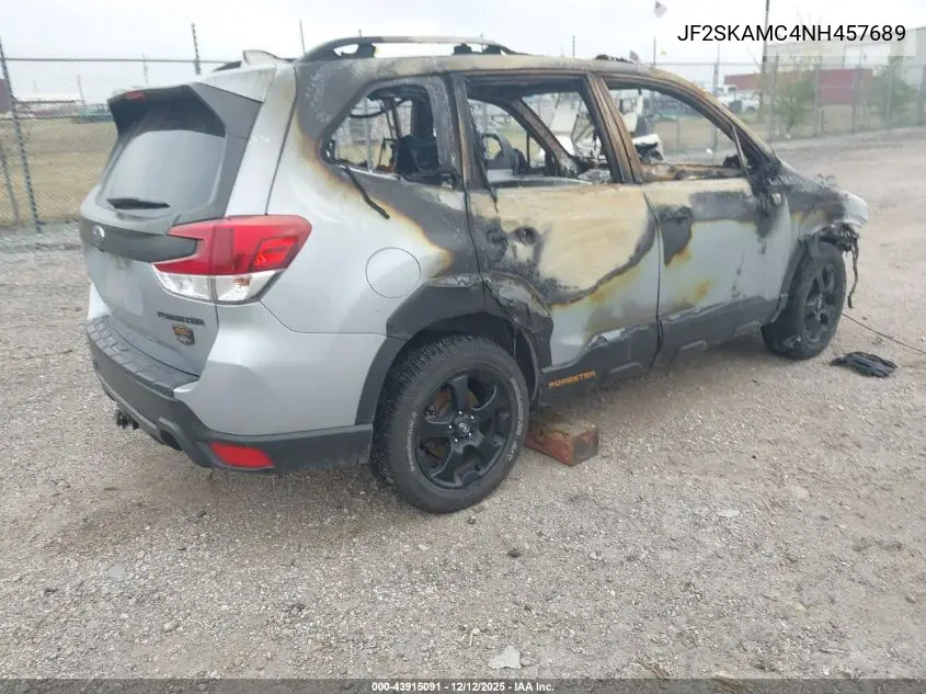 JF2SKAMC4NH457689 2022 Subaru Forester Wilderness