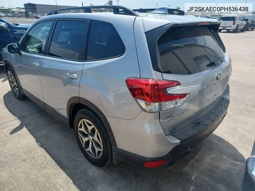 2023 Subaru Forester Premium VIN: JF2SKAEC0PH536438 Lot: 40247719