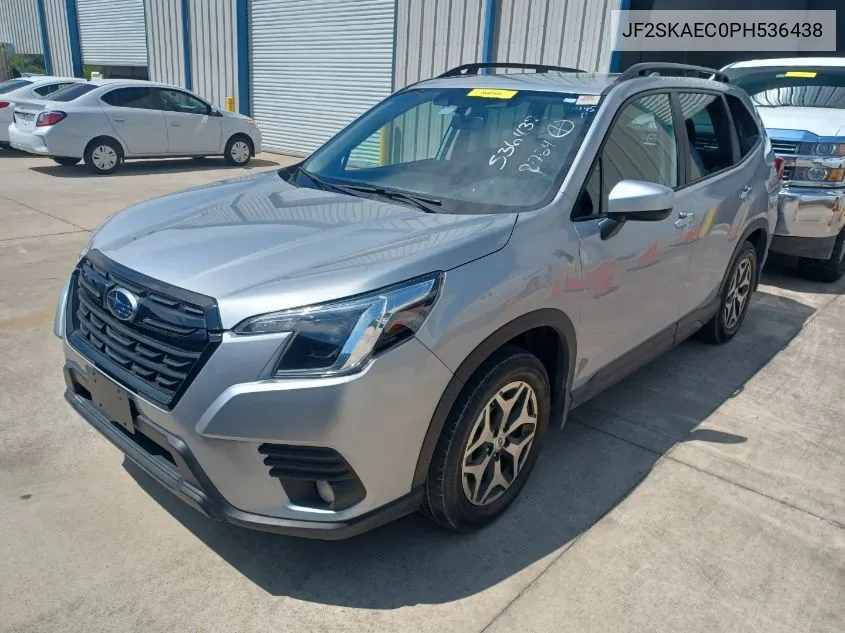 2023 Subaru Forester Premium VIN: JF2SKAEC0PH536438 Lot: 40247719