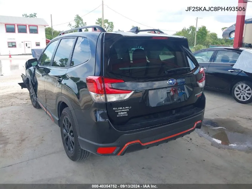 2023 Subaru Forester Sport VIN: JF2SKAJC8PH493506 Lot: 40354752