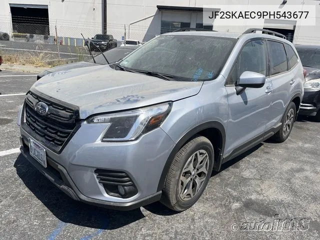 2023 Subaru Forester Premium VIN: JF2SKAEC9PH543677 Lot: 40412478