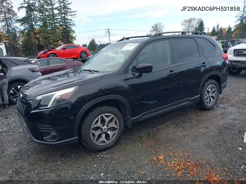 JF2SKADC6PH531858 2023 Subaru Forester Premium
