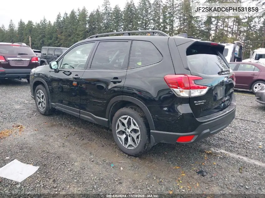 JF2SKADC6PH531858 2023 Subaru Forester Premium