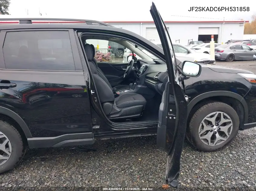 JF2SKADC6PH531858 2023 Subaru Forester Premium