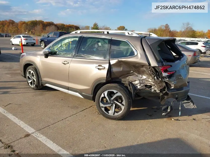 JF2SKARC6PH474862 2023 Subaru Forester Touring