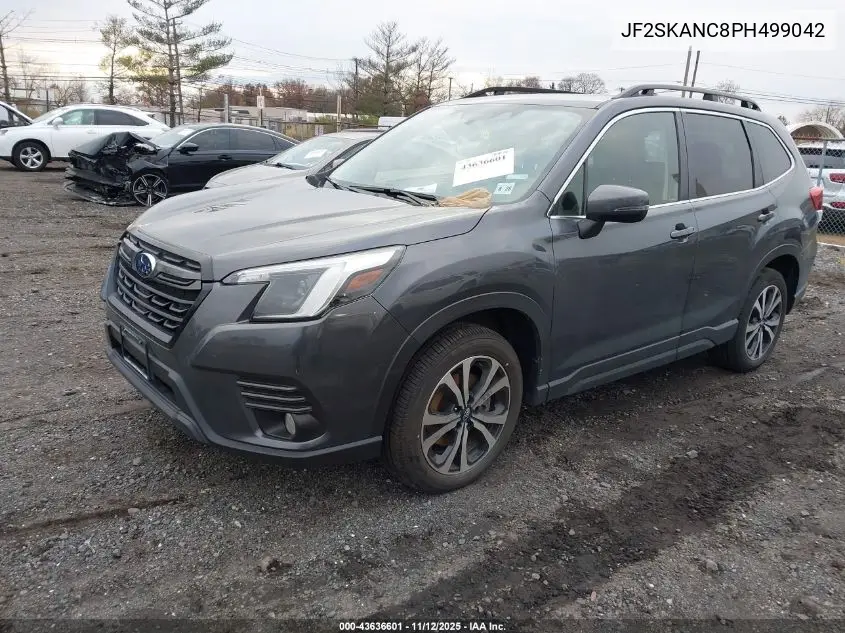 JF2SKANC8PH499042 2023 Subaru Forester Limited