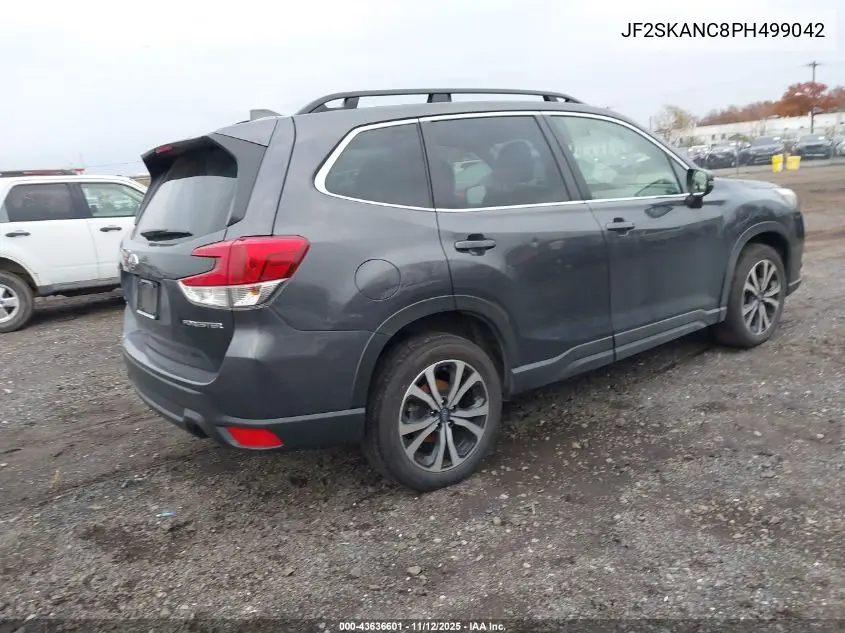 JF2SKANC8PH499042 2023 Subaru Forester Limited