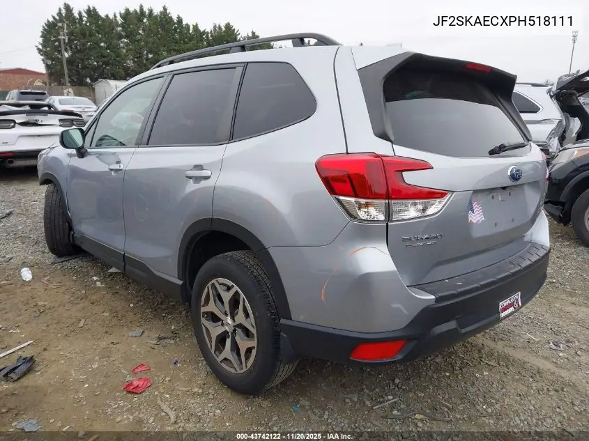 JF2SKAECXPH518111 2023 Subaru Forester Premium