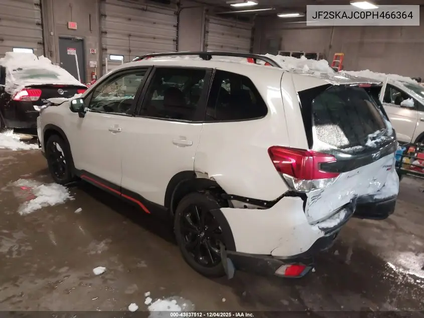 JF2SKAJC0PH466364 2023 Subaru Forester Sport