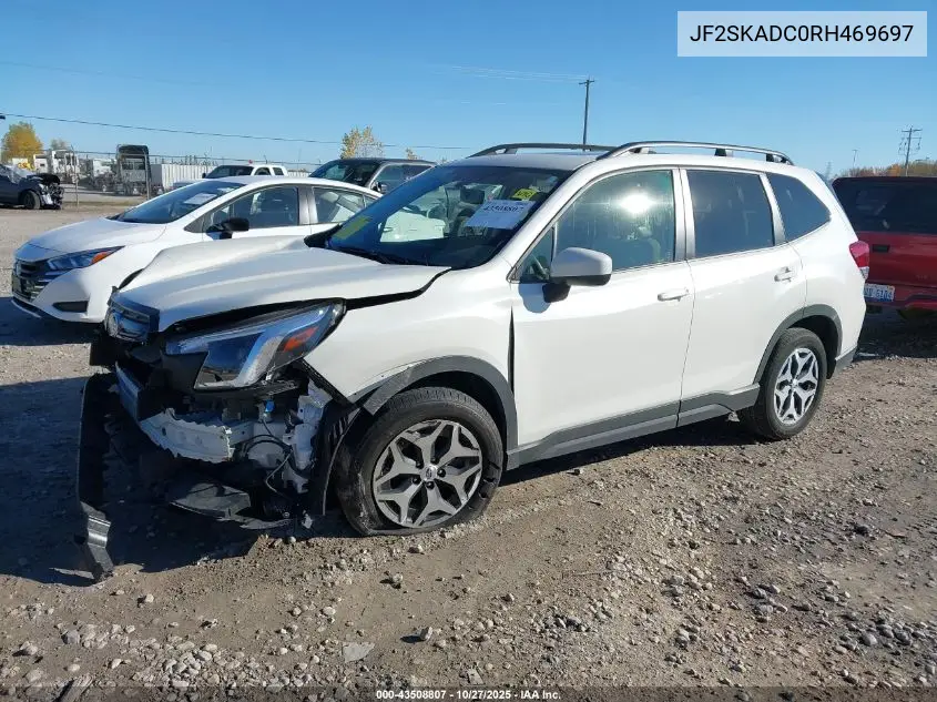 JF2SKADC0RH469697 2024 Subaru Forester Premium