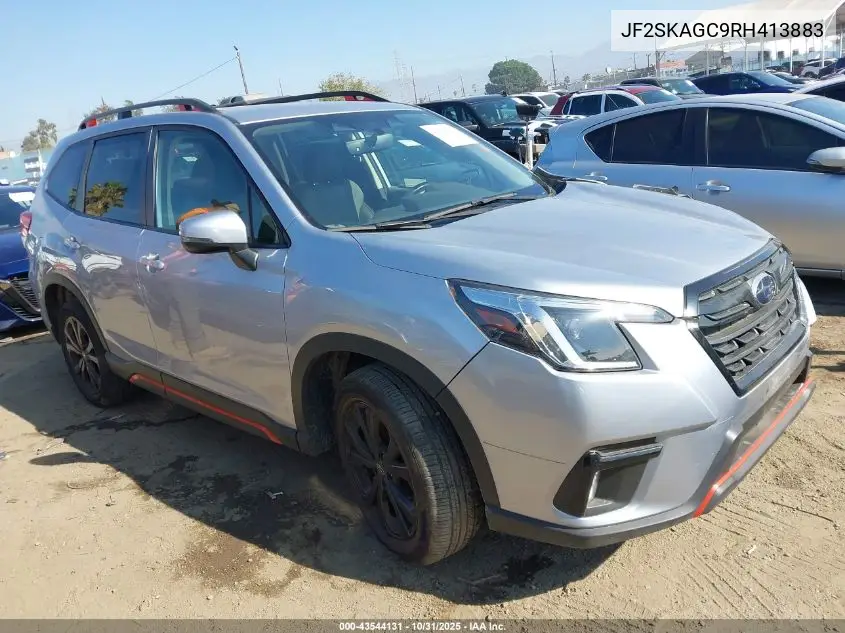 JF2SKAGC9RH413883 2024 Subaru Forester Sport