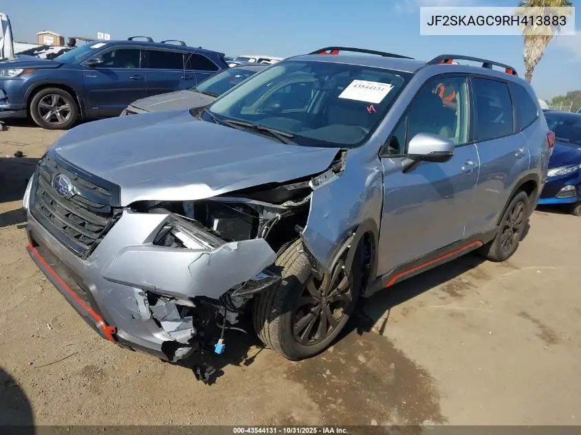 JF2SKAGC9RH413883 2024 Subaru Forester Sport
