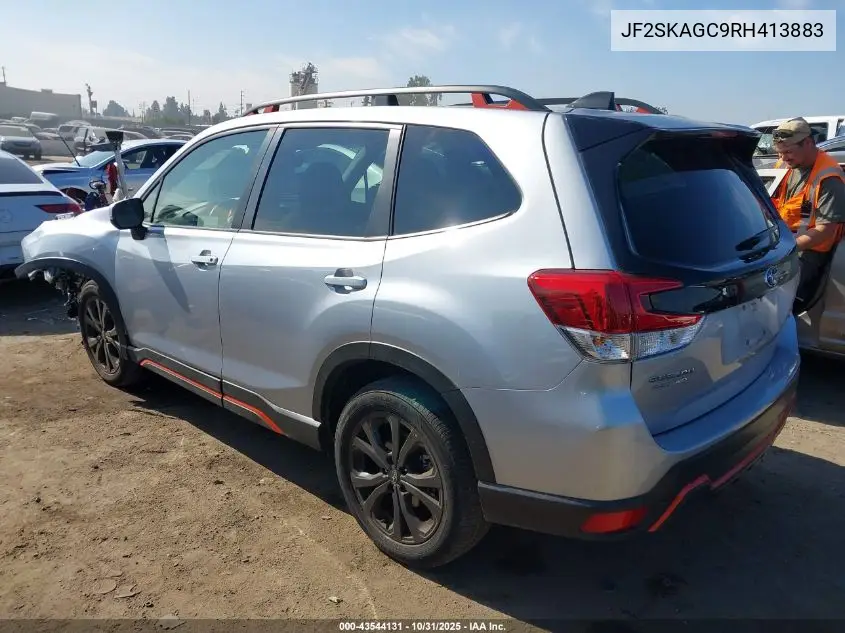 JF2SKAGC9RH413883 2024 Subaru Forester Sport