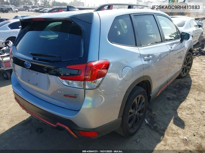 JF2SKAGC9RH413883 2024 Subaru Forester Sport