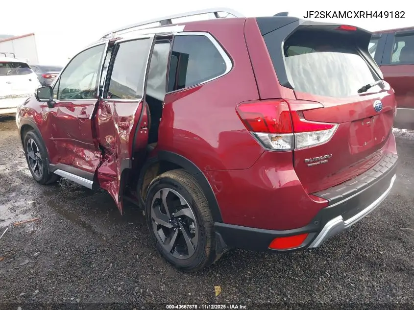 JF2SKAMCXRH449182 2024 Subaru Forester Touring