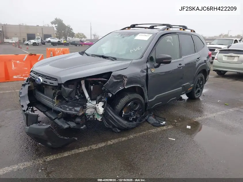 JF2SKAJC6RH422209 2024 Subaru Forester Wilderness