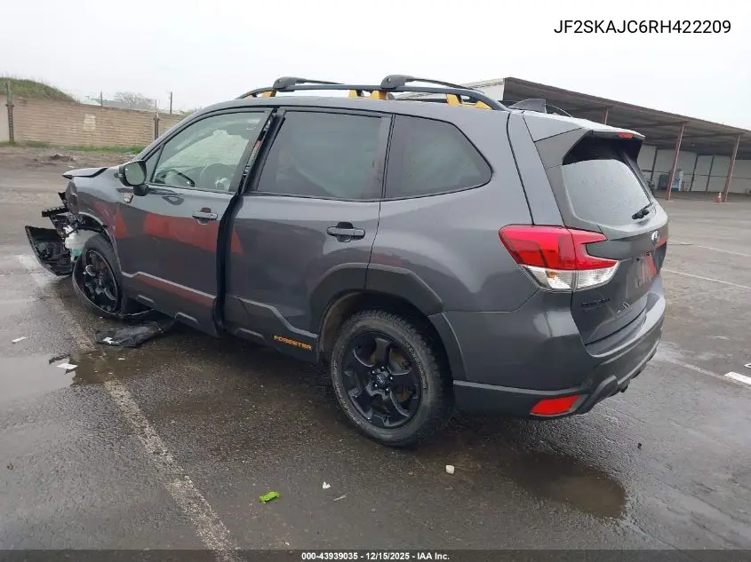 JF2SKAJC6RH422209 2024 Subaru Forester Wilderness