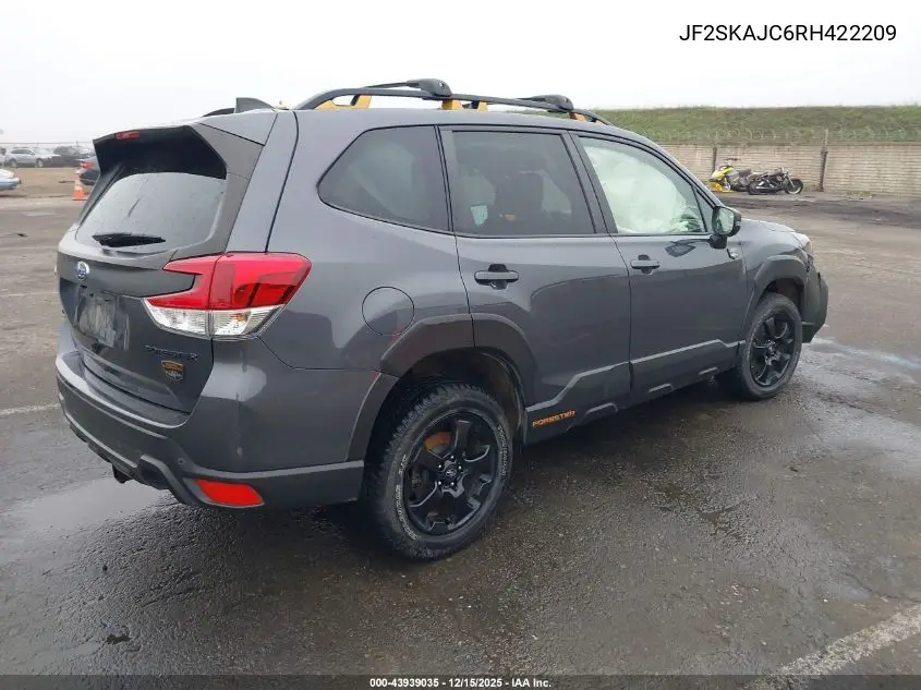 JF2SKAJC6RH422209 2024 Subaru Forester Wilderness