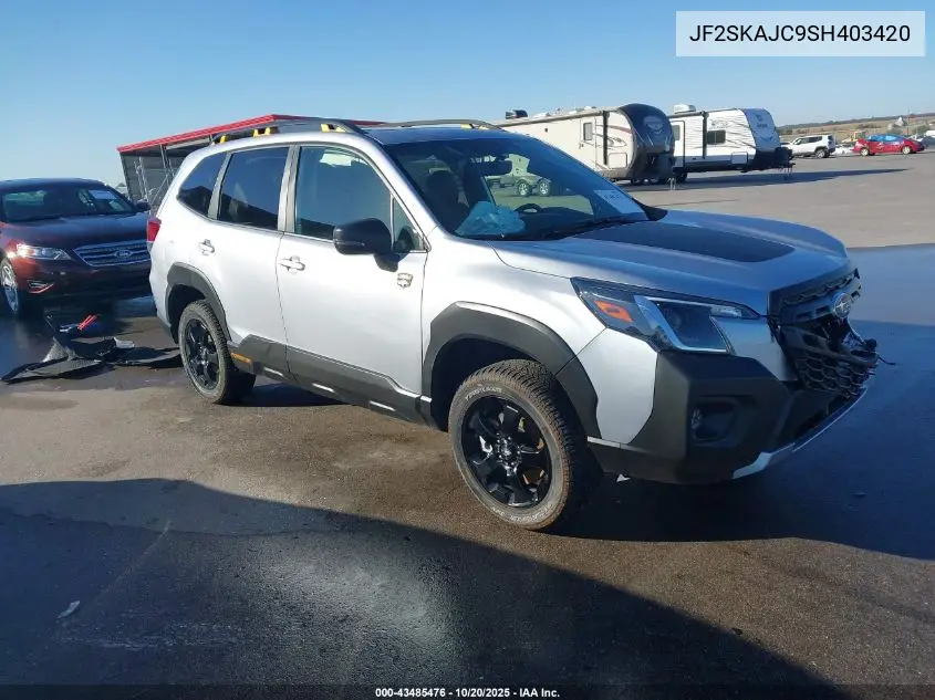JF2SKAJC9SH403420 2025 Subaru Forester Wilderness