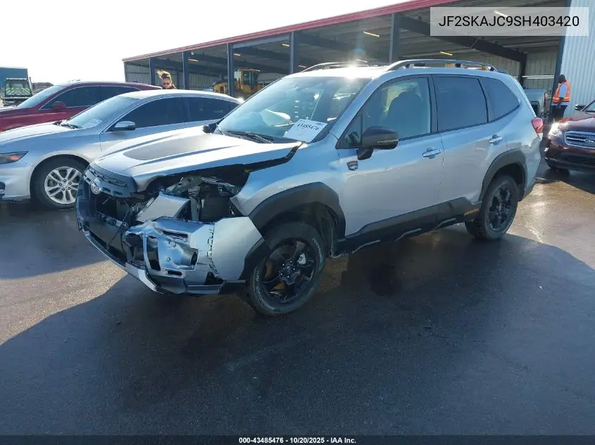 JF2SKAJC9SH403420 2025 Subaru Forester Wilderness