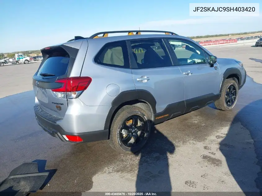 JF2SKAJC9SH403420 2025 Subaru Forester Wilderness
