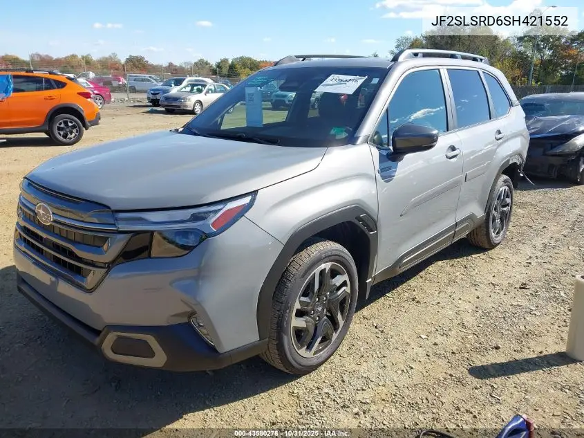 JF2SLSRD6SH421552 2025 Subaru Forester Hybrid Limited