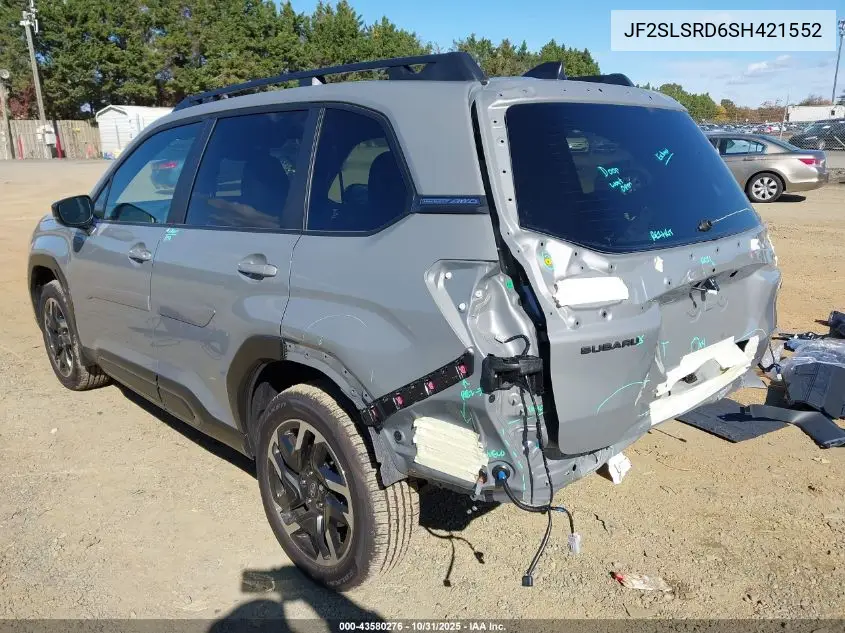 JF2SLSRD6SH421552 2025 Subaru Forester Hybrid Limited