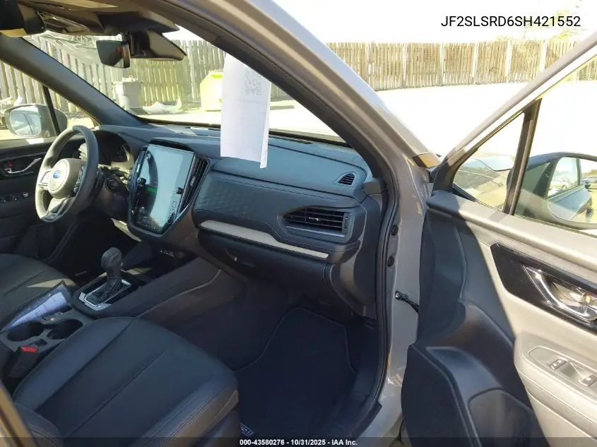 JF2SLSRD6SH421552 2025 Subaru Forester Hybrid Limited