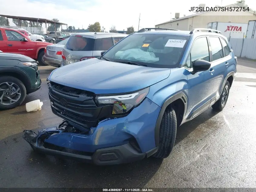 JF2SLDAC7SH572754 2025 Subaru Forester