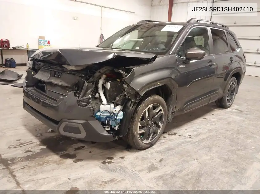JF2SLSRD1SH402410 2025 Subaru Forester Limited Hybrid