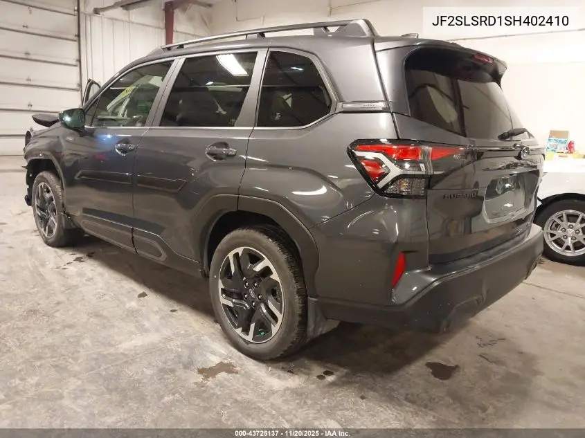 JF2SLSRD1SH402410 2025 Subaru Forester Limited Hybrid