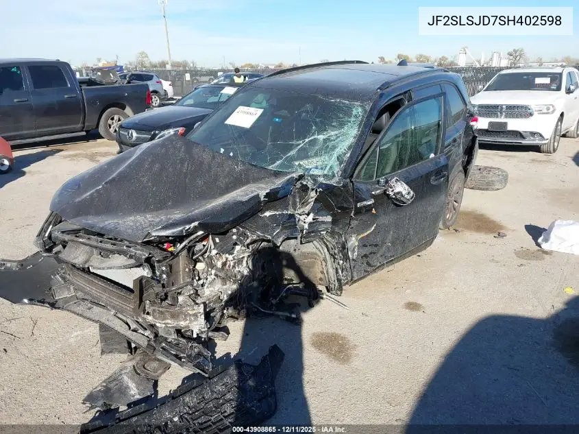 JF2SLSJD7SH402598 2025 Subaru Forester Sport Hybrid