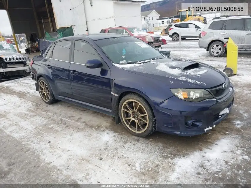 JF1GV8J67BL500858 2011 Subaru Impreza Wrx Sti Limited