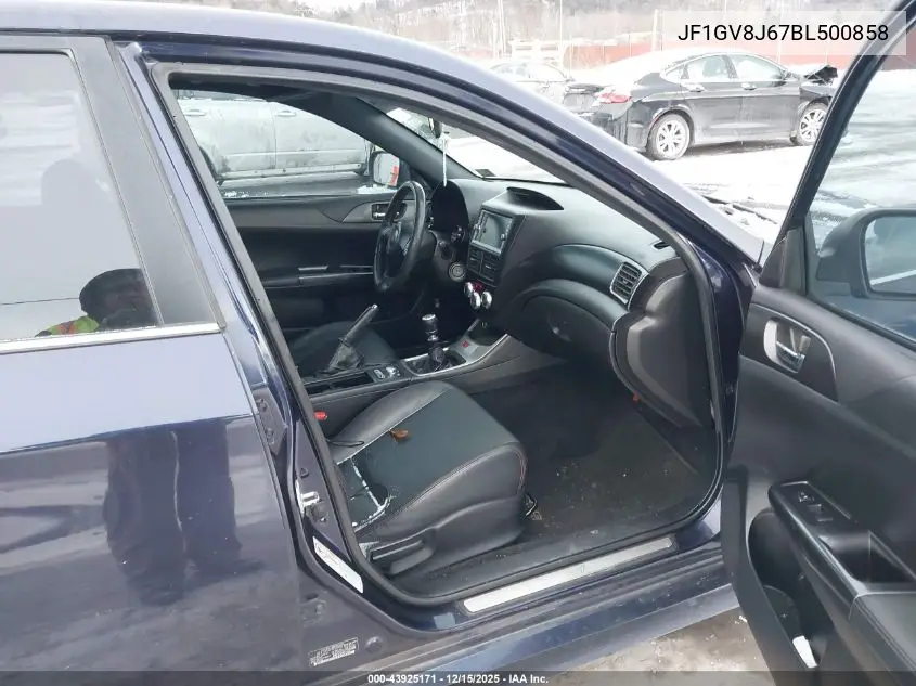 JF1GV8J67BL500858 2011 Subaru Impreza Wrx Sti Limited