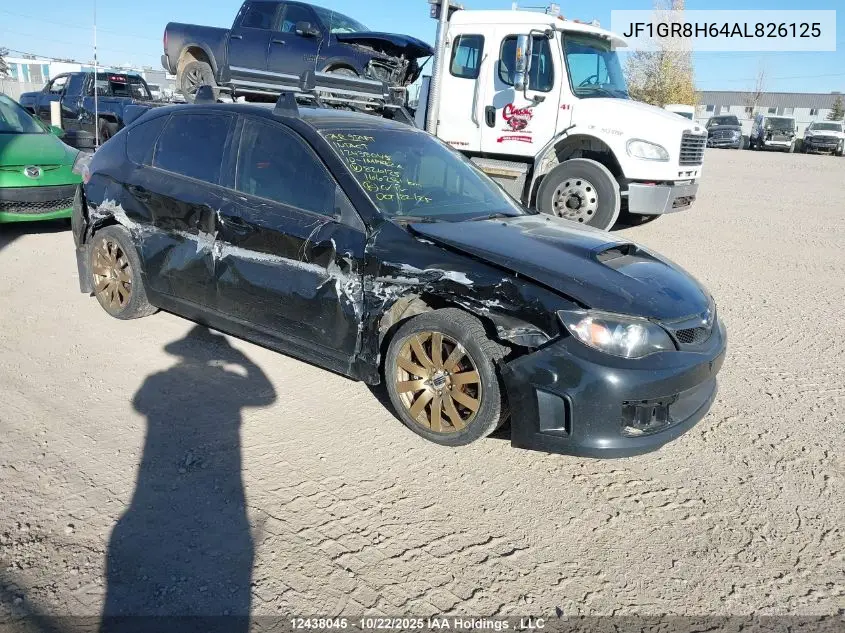 JF1GR8H64AL826125 2010 Subaru Impreza Wrx Sti