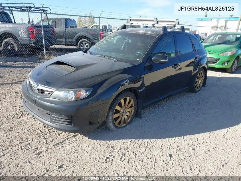 JF1GR8H64AL826125 2010 Subaru Impreza Wrx Sti