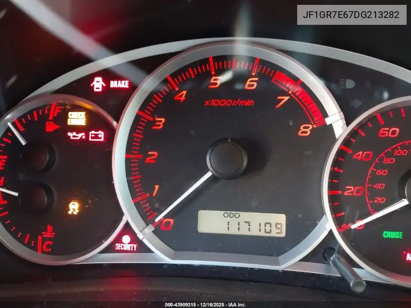 JF1GR7E67DG213282 2013 Subaru Impreza Wrx