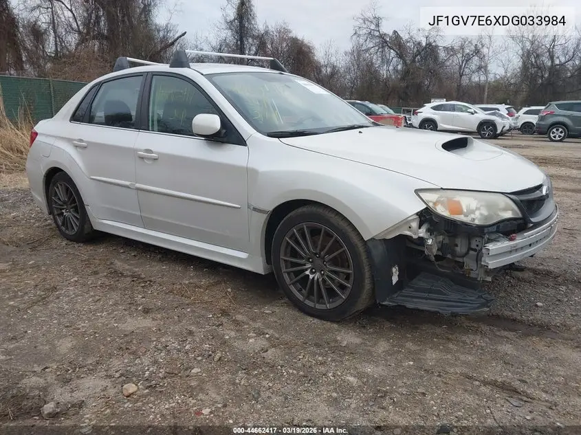 JF1GV7E6XDG033984 2013 Subaru Impreza Wrx