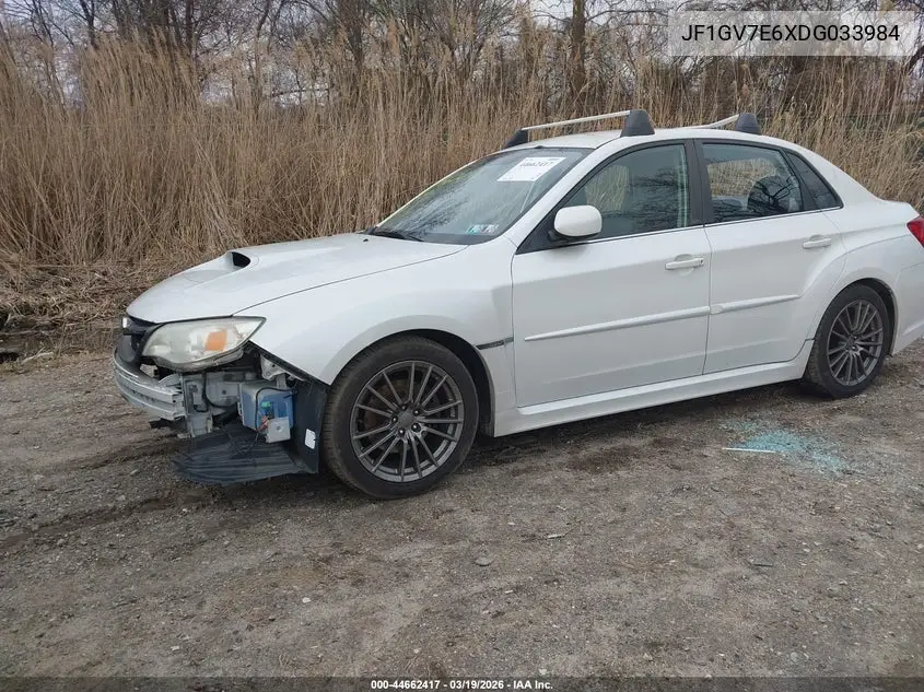 JF1GV7E6XDG033984 2013 Subaru Impreza Wrx
