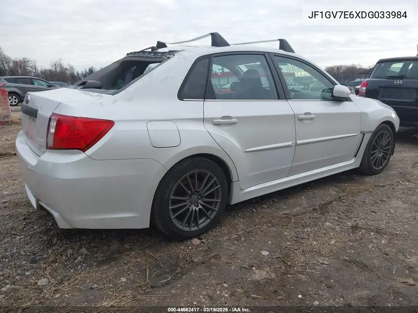 JF1GV7E6XDG033984 2013 Subaru Impreza Wrx