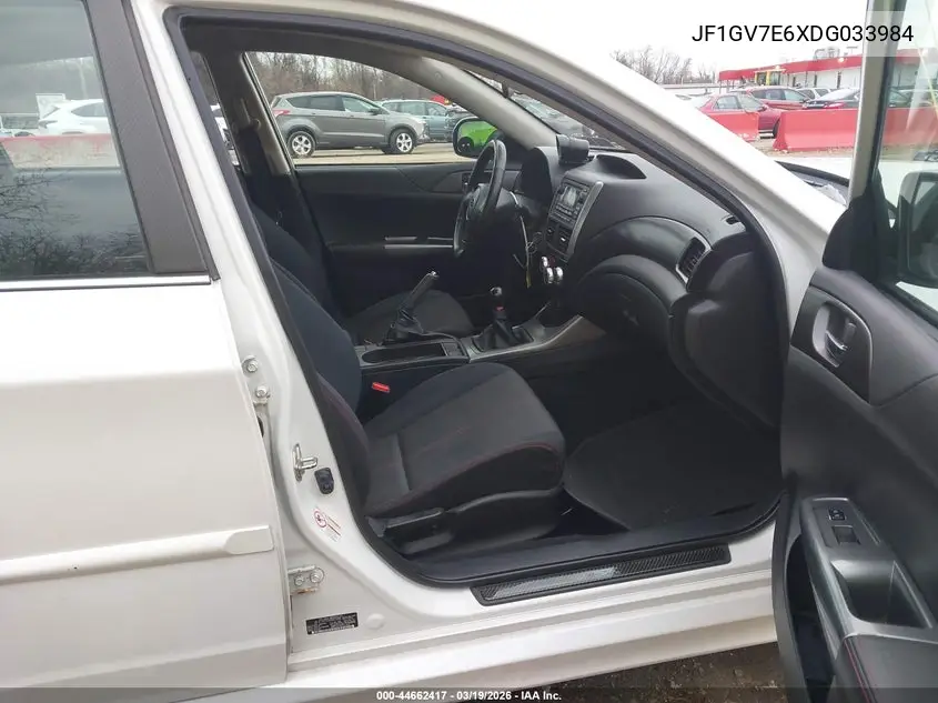 JF1GV7E6XDG033984 2013 Subaru Impreza Wrx