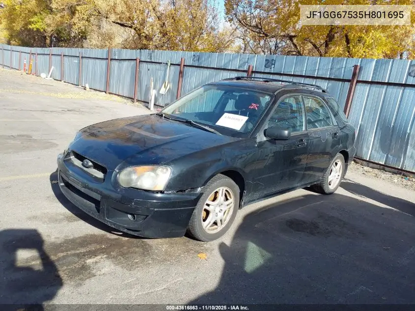 JF1GG67535H801695 2005 Subaru Impreza 2.5Rs
