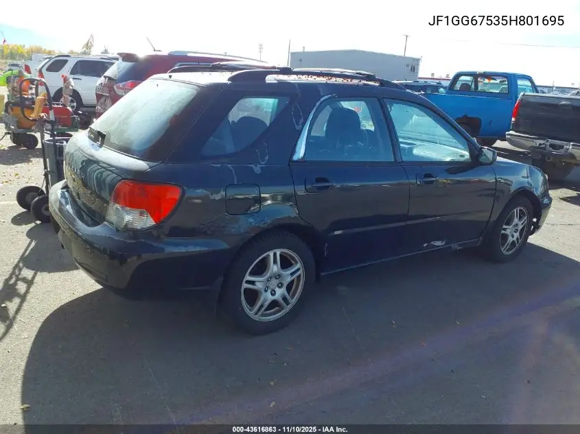 JF1GG67535H801695 2005 Subaru Impreza 2.5Rs