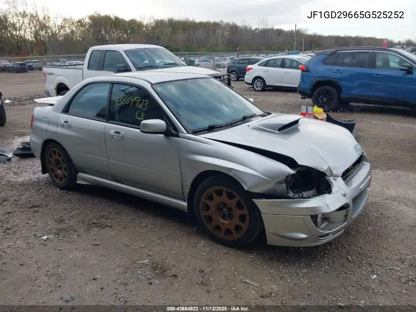 JF1GD29665G525252 2005 Subaru Impreza Wrx