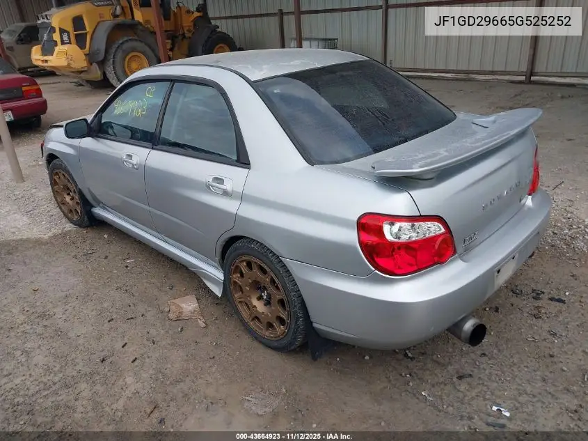 JF1GD29665G525252 2005 Subaru Impreza Wrx