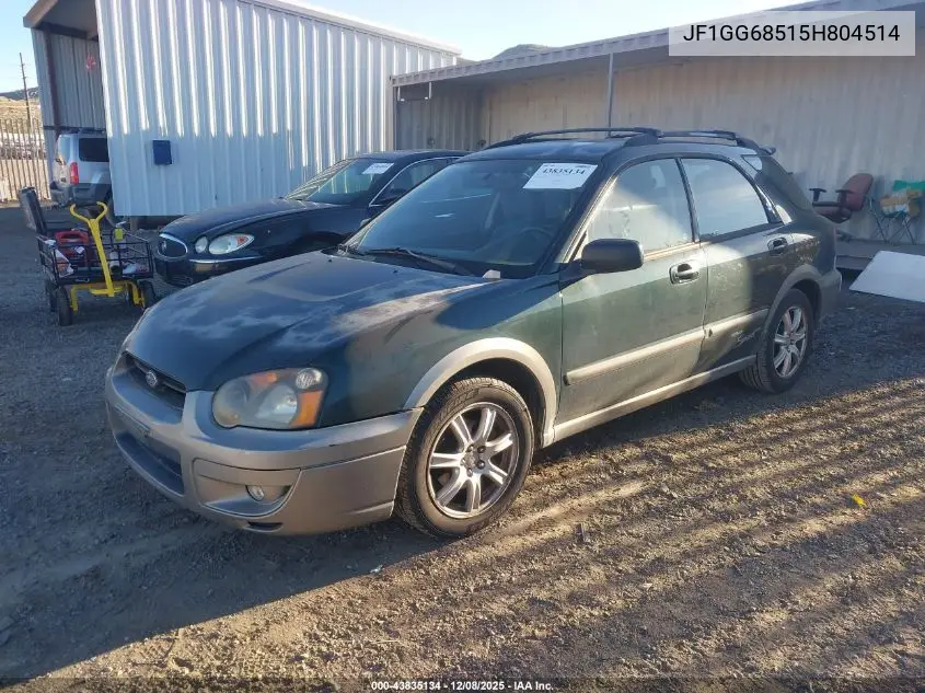 JF1GG68515H804514 2005 Subaru Impreza Outback Sport Base W/Special Edition