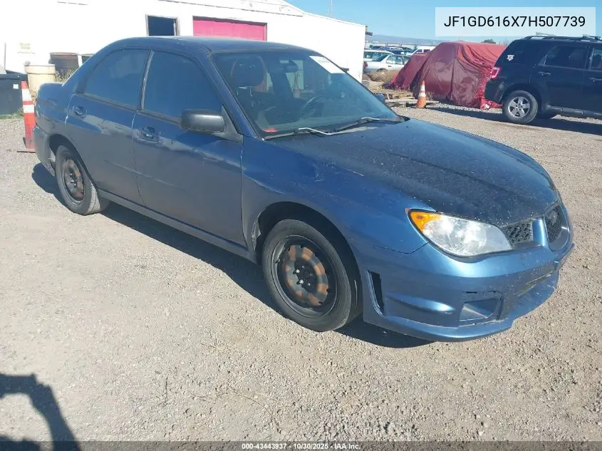 JF1GD616X7H507739 2007 Subaru Impreza 2.5I