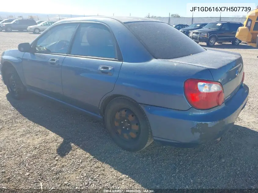 JF1GD616X7H507739 2007 Subaru Impreza 2.5I