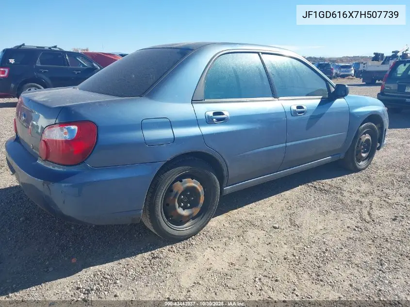 JF1GD616X7H507739 2007 Subaru Impreza 2.5I