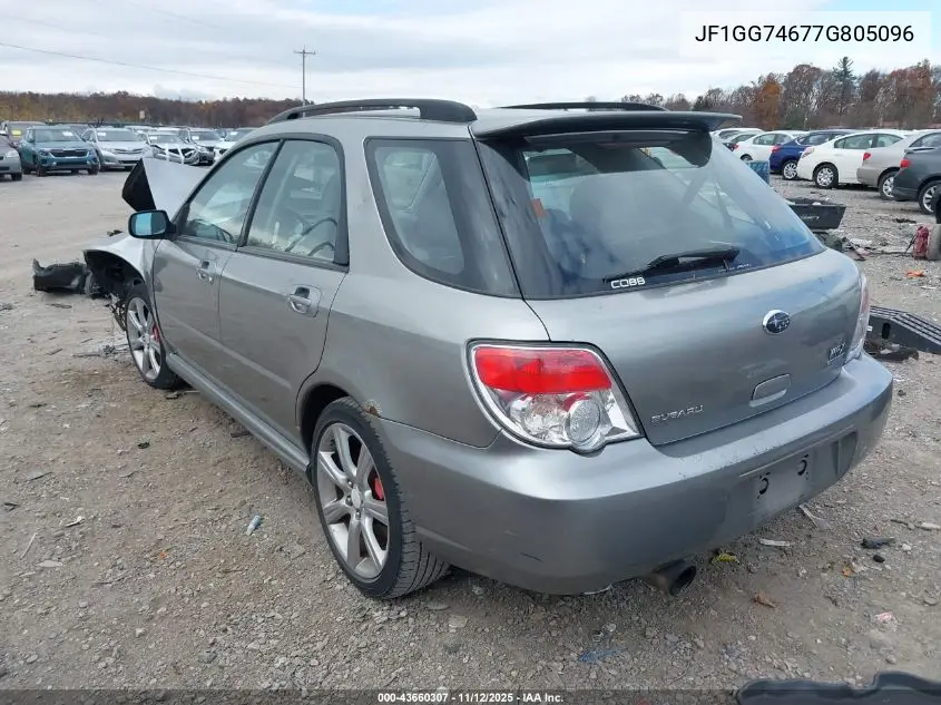 JF1GG74677G805096 2007 Subaru Impreza Wrx